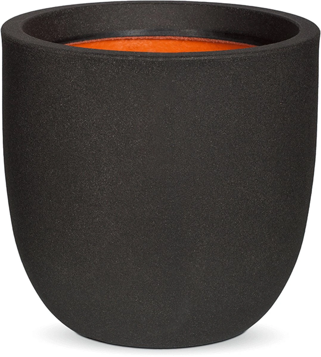Capi Europe - Bloempot Bol Smooth NL - 35x34 - Zwart - Voor Binnen En Buiten - KBL932 14 Capi Europe - Bloempot Bol Smooth NL - 35x34 - Zwart - Voor Binnen En Buiten - KBL932 - Afbeelding 14