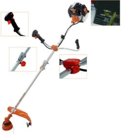 TIMBERPRO - Bosmaaier 2-in-1 - Benzine - Draad En Mes - 52 Cm³ - 3,0 PK. -Gardena Winkel 1087x1200