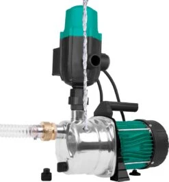 VONROC Hydrofoorpomp / Automatische Pomp - 1000W - 3500l/h - Met Drukschakelaar - Droogloopbeveiliging - Voor Besproeien En Huishoudwater -Gardena Winkel 1120x1200