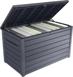 Keter Ontario Opbergbox - 870L - 147x83x86cm - Grafiet -Gardena Winkel 1125x1200