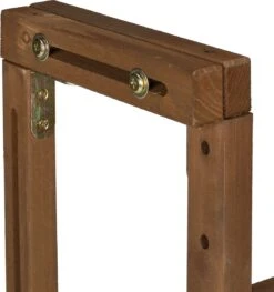 Relaxdays Balkontafel Inklapbaar - Klaptafel Balkon - Tafel Reling - Hangtafel Hout -Gardena Winkel 1127x1200