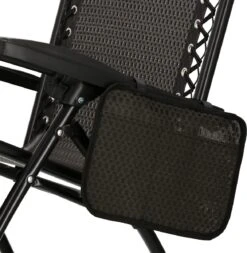 Springos Tuinstoel | Ligstoel | Opvouwbaar | Verstelbaar | Ergonomische Hoofdsteun | Bruin / Zwart -Gardena Winkel 1172x1200