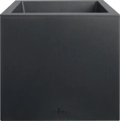 Elho Vivo Next Vierkant 40 - Plantenbak Voor Binnen & Buiten - Ø 39.0 X H 37.9 Cm - Zwart/Living Black -Gardena Winkel 1189x1200 2