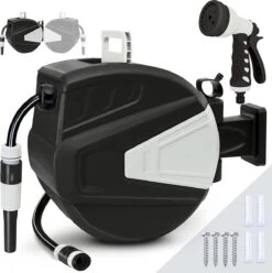 Sens Design Slanghaspel - Tuinslang Haspel - Automatisch - Zwart - 20m -Gardena Winkel 1197x1200 2