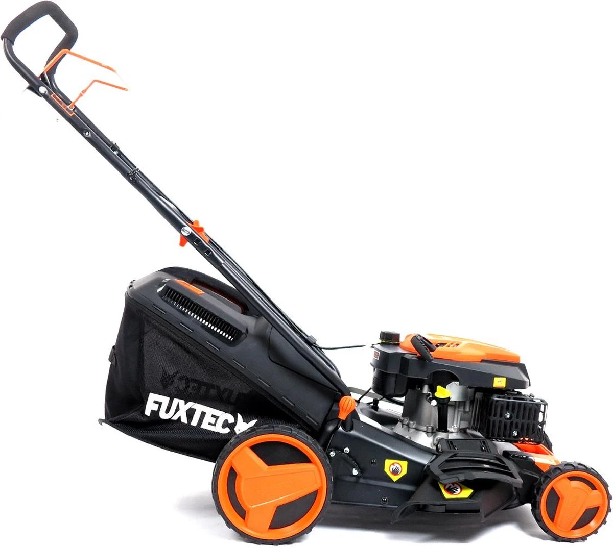 FUXTEC Grasmaaier Benzine - 46cm - Zelfrijdend / Zelftrekkend / Achterwielaandrijving - Mulchfunctie - Opvangbak 50L - FX-RM4646 9 FUXTEC Grasmaaier Benzine - 46cm - Zelfrijdend / Zelftrekkend / Achterwielaandrijving - Mulchfunctie - Opvangbak 50L - FX-RM4646 - Afbeelding 9