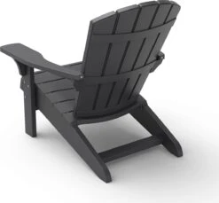 Keter Troy Adirondack Tuinstoel - 81x80x96,5cm - Grafiet -Gardena Winkel 1200x1113