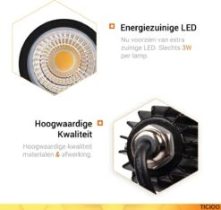 TIGIOO LED Tuinspot Buitenverlichting - 6 Tuinlampen - Tuinverlichting - Waterdicht (6 PACK) -Gardena Winkel 1200x1138 1