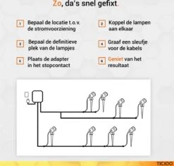 TIGIOO LED Tuinspot Buitenverlichting - 6 Tuinlampen - Tuinverlichting - Waterdicht (6 PACK) -Gardena Winkel 1200x1142