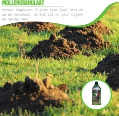PetsBest Mollenverjager - Mollengranulaat - 2 Pack - Unieke Combinatie - Mollen Bestrijding -Gardena Winkel 1200x1162 4