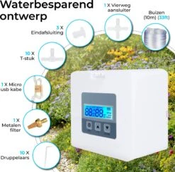 Automatisch Bewateringssysteem Voor Kamerplanten Met Pomp – Waterdruppelaar – Watergeefsysteem– Planten Watergever -Gardena Winkel 1200x1186 2