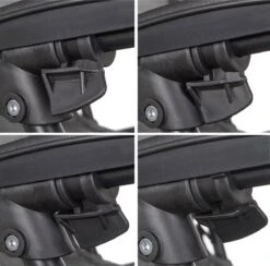 Springos Tuinstoel | Ligstoel | Opvouwbaar | Verstelbaar | Ergonomische Hoofdsteun | Bruin / Zwart -Gardena Winkel 1200x1187 1