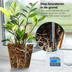 Automatisch Bewateringssysteem Voor Kamerplanten Met Pomp – Waterdruppelaar – Watergeefsysteem– Planten Watergever -Gardena Winkel 1200x1198 5