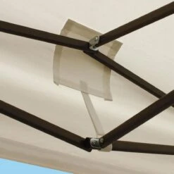 LifeGoods Partytent - 3x3 M - Zijwanden - Easy Up - Opvouwbaar - Waterdicht - Draagtas Met Wieltjes - Beige -Gardena Winkel 1200x1200 127