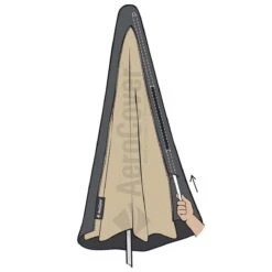 AeroCover Parasolhoes - Zweef Parasols - Grijs - 250x55 Cm (HxB) 25 AeroCover Parasolhoes - Zweef Parasols - Grijs - 250x55 Cm (HxB) -Gardena Winkel 1200x1200 141