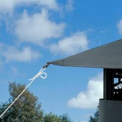 Casaria Paviljoen Topas 3x4m - UV-bescherming 50+ - Antraciet -Gardena Winkel 1200x1200 170