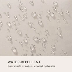 Blumfeldt Palermo Schommelbank - Hollywoodschommel 130 X 207 Cm - Ligbed Met Dak - Schommelstoel Voor 2 Personen - Tuinbank Inclusief Nekkussens - Stalen Frame En Polyester Dak - Grijs -Gardena Winkel 1200x1200 190