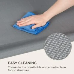 Blumfeldt Palermo Schommelbank - Hollywoodschommel 130 X 207 Cm - Ligbed Met Dak - Schommelstoel Voor 2 Personen - Tuinbank Inclusief Nekkussens - Stalen Frame En Polyester Dak - Grijs -Gardena Winkel 1200x1200 192