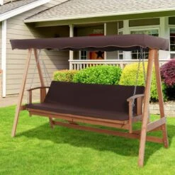 Outsunny Hollywoodschommel Hout Tuinschommel Schommelbank Ligfunctie 3 Personen 84A-185 13 Outsunny Hollywoodschommel Hout Tuinschommel Schommelbank Ligfunctie 3 Personen 84A-185 -Gardena Winkel 1200x1200 230