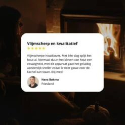 Miseru Houtklover – Geen Bijl Nodig – No Axe - Houtsplijter – Houtkliever – HANDMADE In Holland - Houtklover Voor Aanmaakhout – Metaal -Gardena Winkel 1200x1200 291