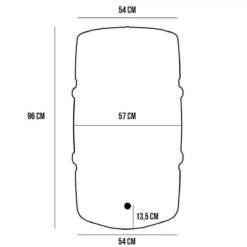 Harcostar Regenton 227 Liter - Groen -Gardena Winkel 1200x1200 414