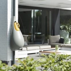 Elho Pure Raindrop 70L - Geel/Oker -Gardena Winkel 1200x1200 461