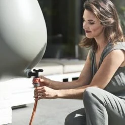 Elho Pure Raindrop 70L - Geel/Oker -Gardena Winkel 1200x1200 462