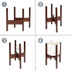 LifeGoods Planten Standaard - Uitschuifbare Bloempothouder - 20 Tot 30 Cm - Donker Bamboe 17 LifeGoods Planten Standaard - Uitschuifbare Bloempothouder - 20 Tot 30 Cm - Donker Bamboe -Gardena Winkel 1200x1200 514