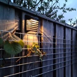4x HOFTRONIC Dono - Solar Wandlamp Buiten - IP65 Waterdicht - Wintersolar Technologie Monokristal Zonnepaneel - 3000K Warm Wit (sfeervol) - Solar Tuinverlichting Zonne Energie -Gardena Winkel 1200x1200 571