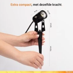 TIGIOO LED Tuinspot Buitenverlichting - 6 Tuinlampen - Tuinverlichting - Waterdicht (6 PACK) -Gardena Winkel 1200x1200 596