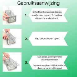 ValueStar Rattenval - Rattenval Voor Buiten - Ongediertebestrijding - Rattenvallen - Ratten - Rattenval Vangkooi -Gardena Winkel 1200x1200 610