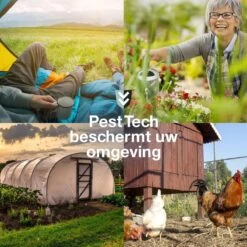 Pest-Tech PT-221 | Ultrasone Kattenverjager Op Zonneenergie | Kattenschrik | Marterverjager | Dierenverjager | Kattenafweermiddel | Ongedierte Verjager - Met USB Oplaadkabel -Gardena Winkel 1200x1200 686