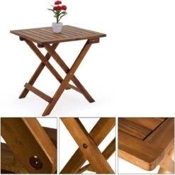 Merkloos EezyLife Houten Bijzettafel - 46x46x46cm - Acacia Hout - Tuintafel 14 Merkloos EezyLife Houten Bijzettafel - 46x46x46cm - Acacia Hout - Tuintafel -Gardena Winkel 1200x1200 72