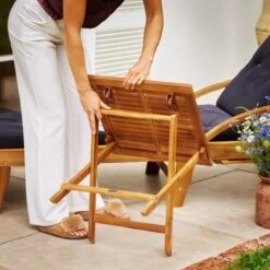 Merkloos EezyLife Houten Bijzettafel - 46x46x46cm - Acacia Hout - Tuintafel 15 Merkloos EezyLife Houten Bijzettafel - 46x46x46cm - Acacia Hout - Tuintafel -Gardena Winkel 1200x1200 73