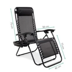 LifeGoods Opvouwbare Tuinstoelen - Verstelbaar Zonnescherm - 2 Stuks - 30°-90° Verstelbaar - Metaal - Zwart 14 LifeGoods Opvouwbare Tuinstoelen - Verstelbaar Zonnescherm - 2 Stuks - 30°-90° Verstelbaar - Metaal - Zwart -Gardena Winkel 1200x1200 83