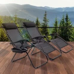 LifeGoods Opvouwbare Tuinstoelen - Verstelbaar Zonnescherm - 2 Stuks - 30°-90° Verstelbaar - Metaal - Zwart 18 LifeGoods Opvouwbare Tuinstoelen - Verstelbaar Zonnescherm - 2 Stuks - 30°-90° Verstelbaar - Metaal - Zwart -Gardena Winkel 1200x1200 87