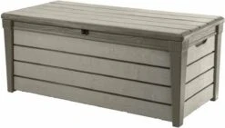 Keter Brushwood Opbergbox - Kussenbox - 455L - 145x69,7x60,3cm - Taupe