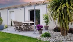 SORARA® Milano Paviljoen - Grijs - 285x300 Cm. -Gardena Winkel 1200x697 1