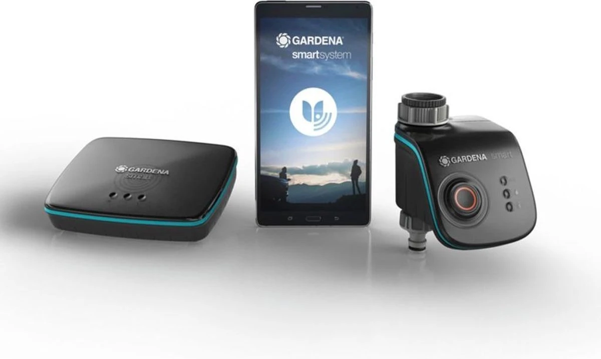 GARDENA - Smart Water Control Set Besproeiingscomputer - 1min Tot 10u - 6 Besproeiingen Per Dag 1 GARDENA - Smart Water Control Set Besproeiingscomputer - 1min Tot 10u - 6 Besproeiingen Per Dag