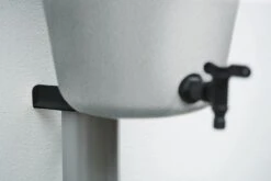 Elho Green Basics Rain Catcher 33 - Regenton Voor Balkonbuiten - Ø 33.5 X H 73.5 Cm - Grijs/Living Concrete -Gardena Winkel 1200x800 121