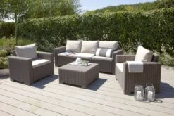 Allibert California Loungeset - 5 Personen - Cappuccino 26 Allibert California Loungeset - 5 Personen - Cappuccino -Gardena Winkel 1200x800 41