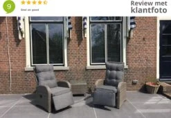 Loungeset Duoset Melia 2 Verstelbare Stoelen + Tafel - Balkonset -Gardena Winkel 1200x829