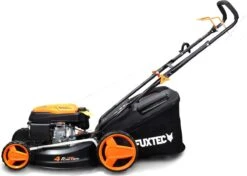 FUXTEC Grasmaaier Benzine - 46cm - Zelfrijdend / Zelftrekkend / Achterwielaandrijving - Mulchfunctie - Opvangbak 50L - FX-RM4646 21 FUXTEC Grasmaaier Benzine - 46cm - Zelfrijdend / Zelftrekkend / Achterwielaandrijving - Mulchfunctie - Opvangbak 50L - FX-RM4646 -Gardena Winkel 1200x856 2