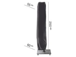 AeroCover Parasolhoes - Zweef Parasols - Grijs - 250x55 Cm (HxB) 21 AeroCover Parasolhoes - Zweef Parasols - Grijs - 250x55 Cm (HxB) -Gardena Winkel 1200x900