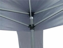 Garden Royal Partytent 3x3m Easy Up Grijs Met 2 Zijwanden -Gardena Winkel 1200x902 1