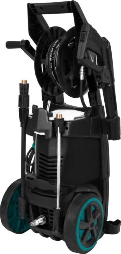 VONROC PRO Hogedrukreiniger V25-2 – 2500W – 195 Bar – 468 L/h – Duurzame Inductiemotor – Incl. 8m Slang, Slanghaspel, Terrasreiniger, Reinigingstank En Meer -Gardena Winkel 572x1200