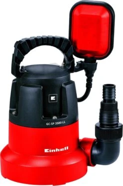 Einhell Dompelpomp GC-SP 3580 LL (350 W - 8000 L/h - 1 Mm Restwater - Traploos Instelbare Vlotterschakelaar - Geïntegreerd Terugslagventiel - Draaghandvat - Kabelopwikkeling - Mechanische Afdichting)