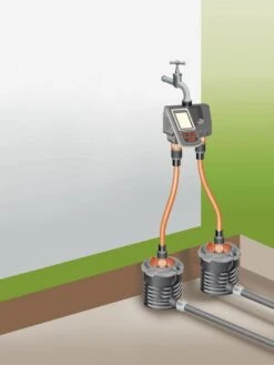 GARDENA Besproeiingsomputer MultiControl Duo - 3 Besproeiingen Per Dag - 1min Tot 3u 59min. -Gardena Winkel 900x1200